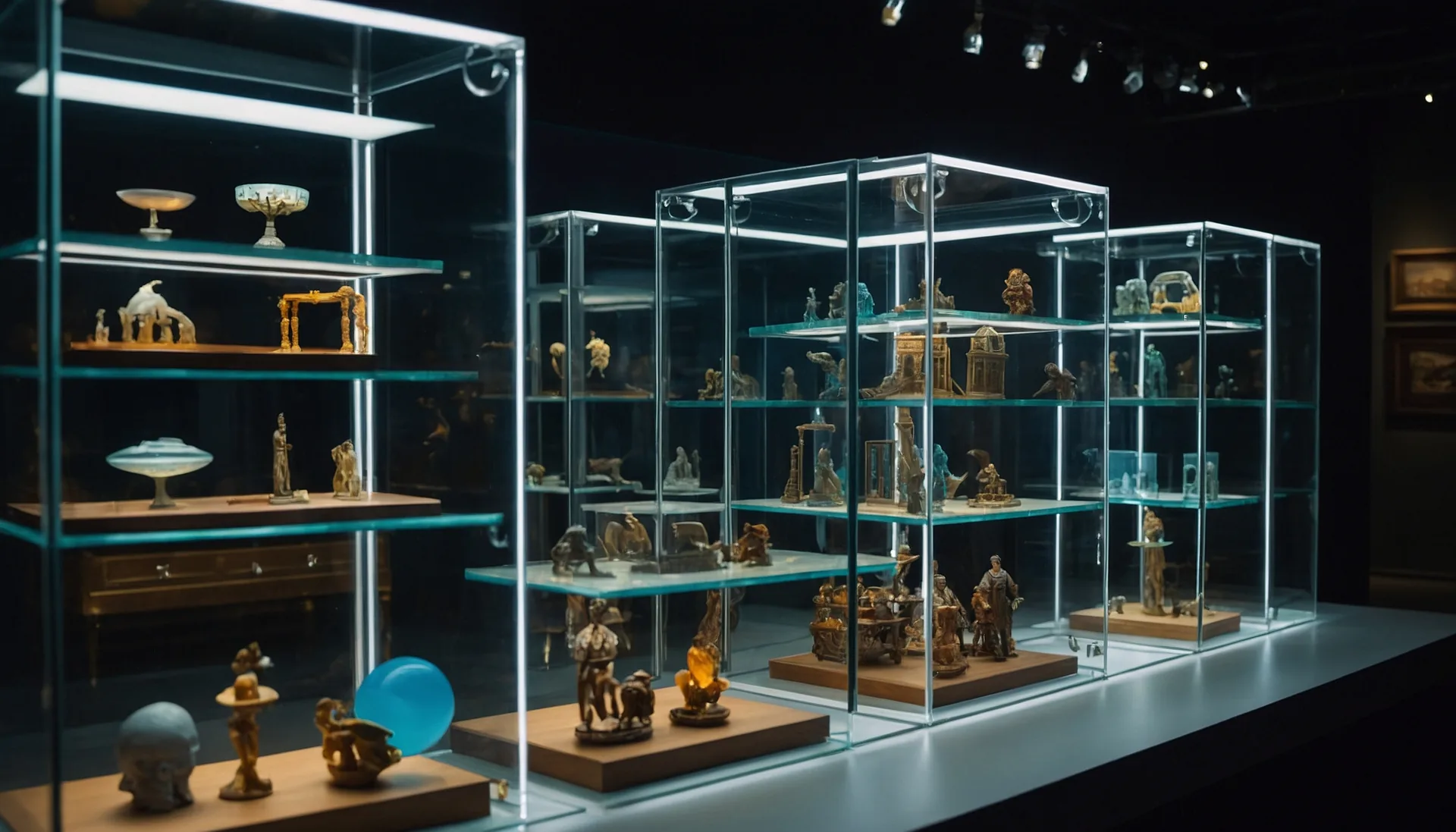 Displaying and Protecting Miniature Furniture Collections - Miniature furniture article by Scott Dillingham