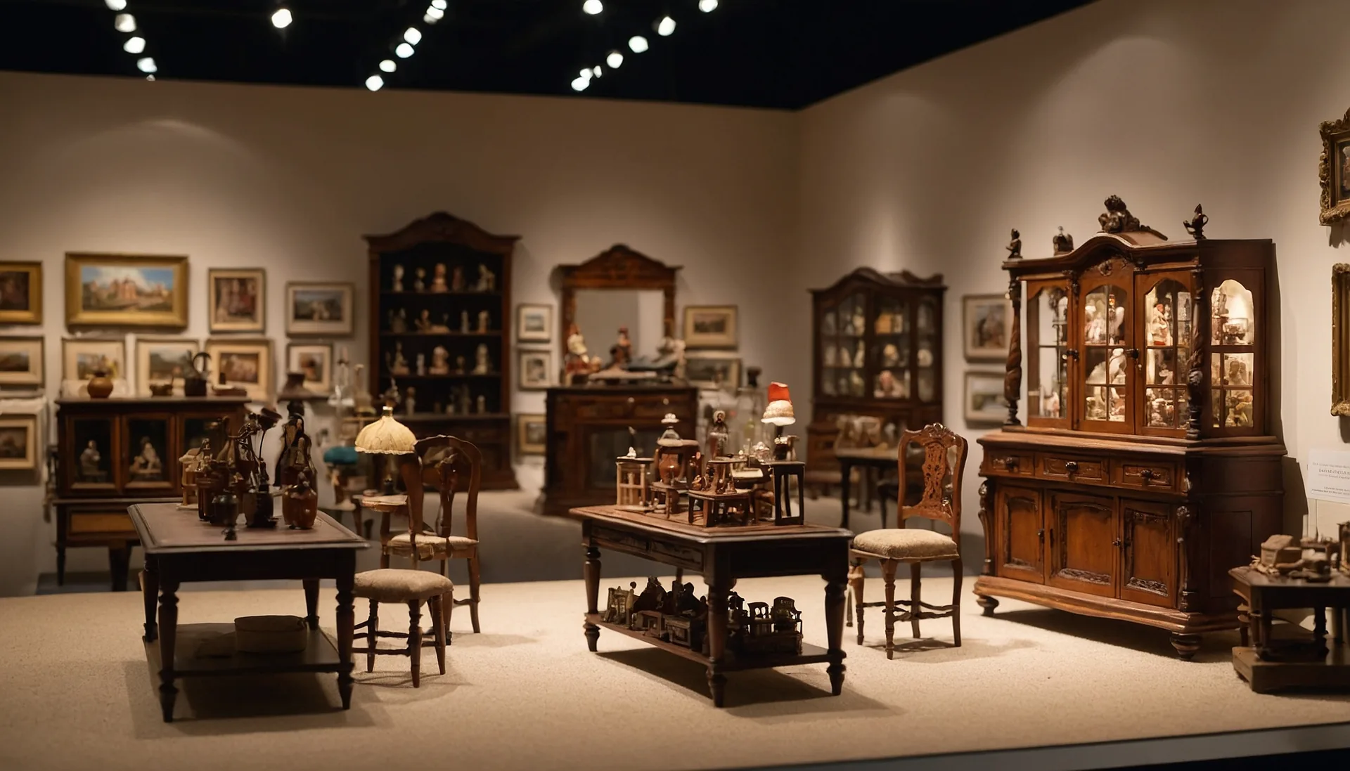 Top Miniature Furniture Exhibitions and Shows Worldwide - Miniature furniture article by Scott Dillingham