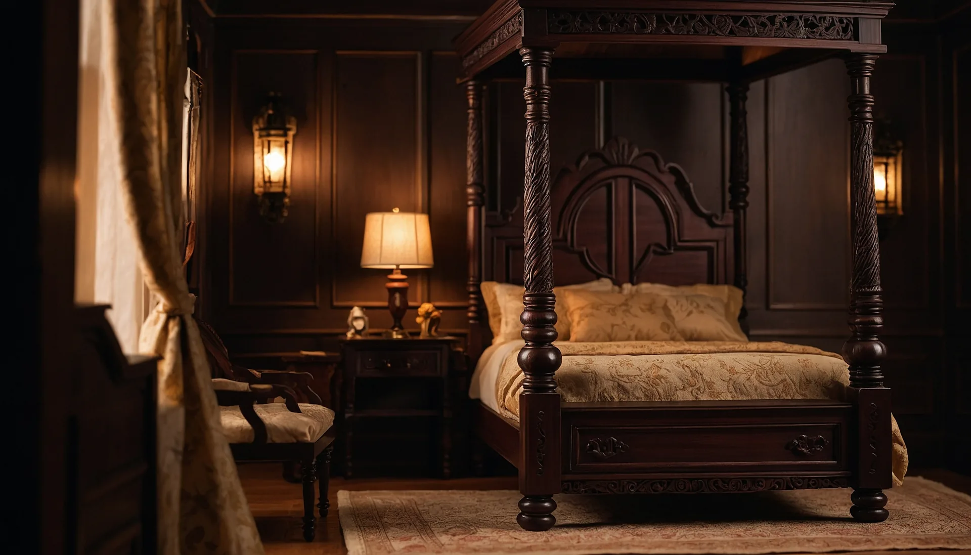 Building a Miniature Four-Poster Bed: Step by Step - Miniature furniture article by Scott Dillingham