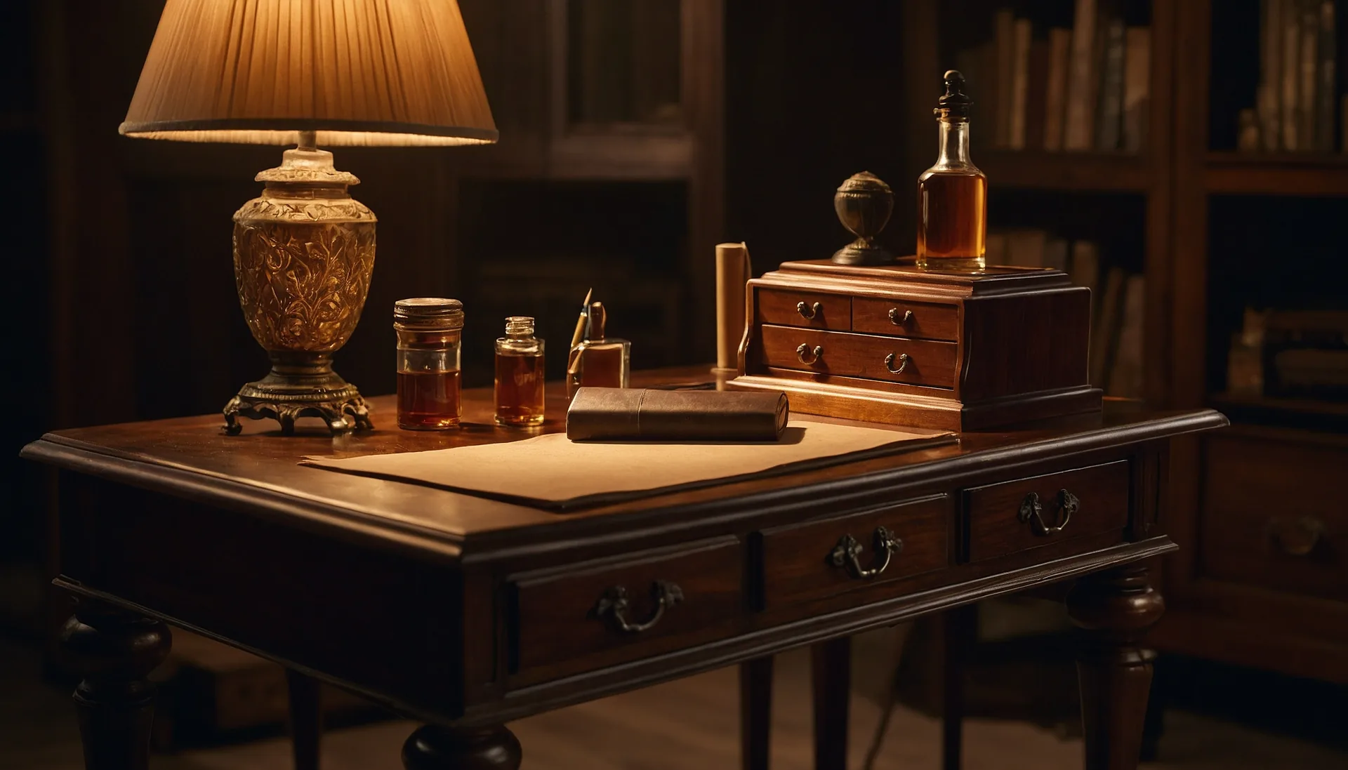 Applying museum-quality French polish finish to a handcrafted miniature furniture piece